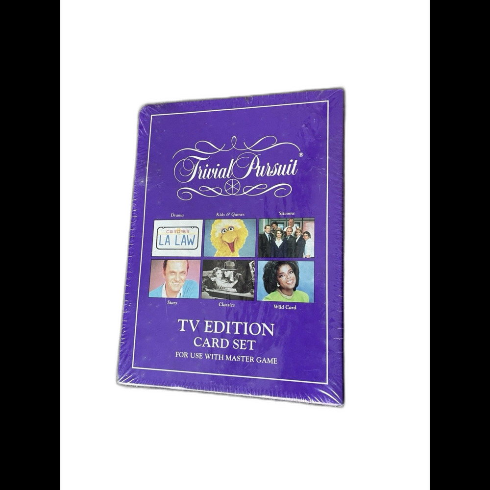Trivial Pursuit TV Edition Card Set 6052 New Sealed Replacement Cards